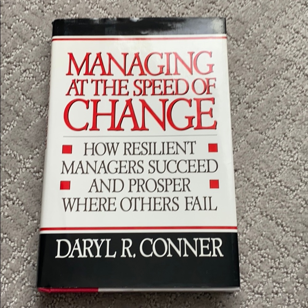 Managing at the speed of change